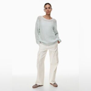 Aritzia Wilfred Afterglow Sweater - Glacier Blue - XS